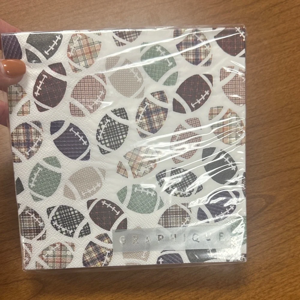 Graphique football napkins 40 napkins